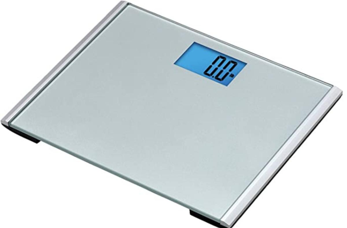 Eatsmart Precision Plus bathroom scale in silver